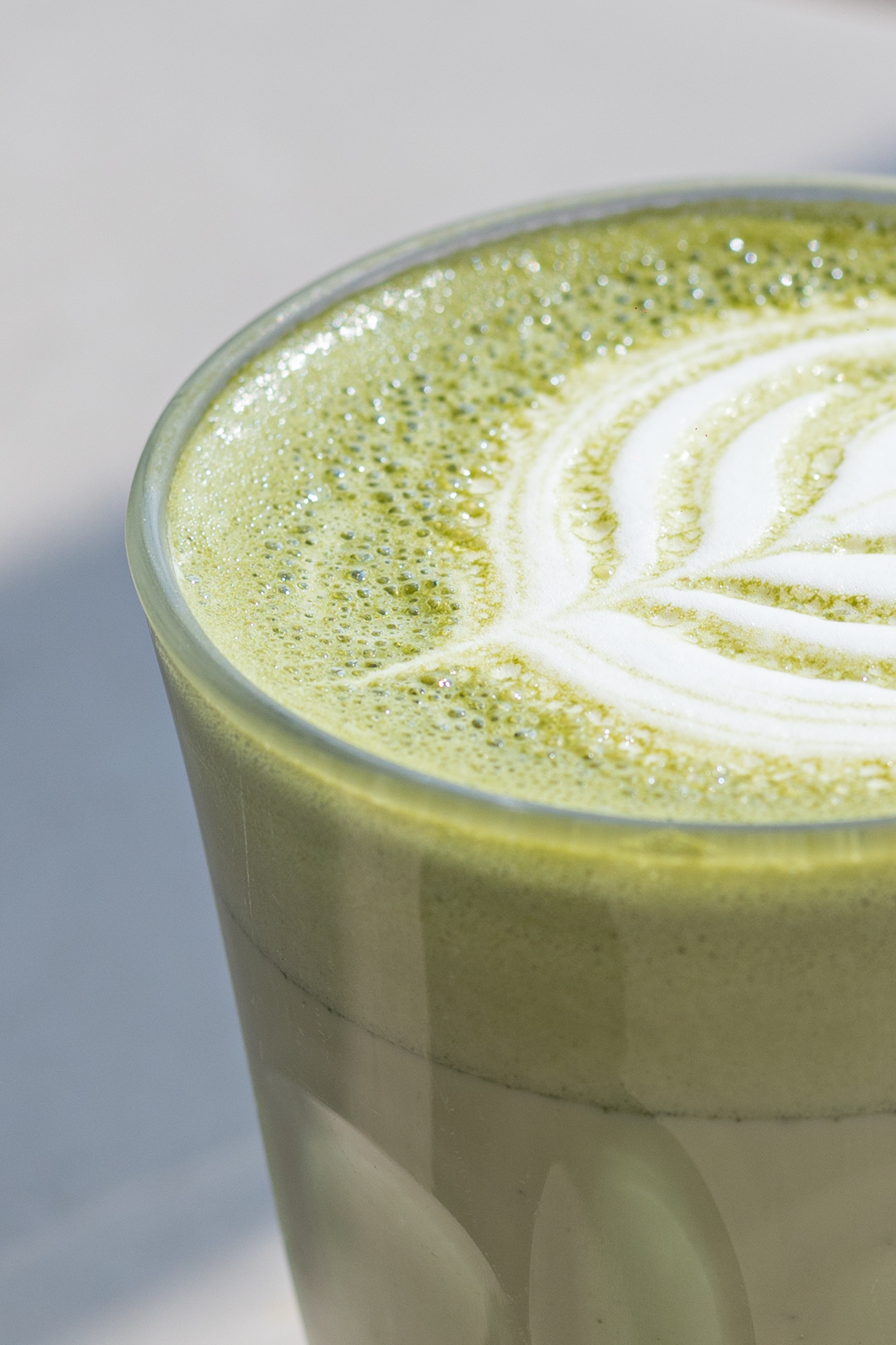 Photo de notre Matcha latte